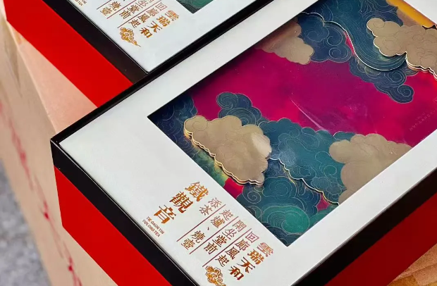 簡小葉·鐵觀音中秋禮盒|云瑞天和，共賞團圓月